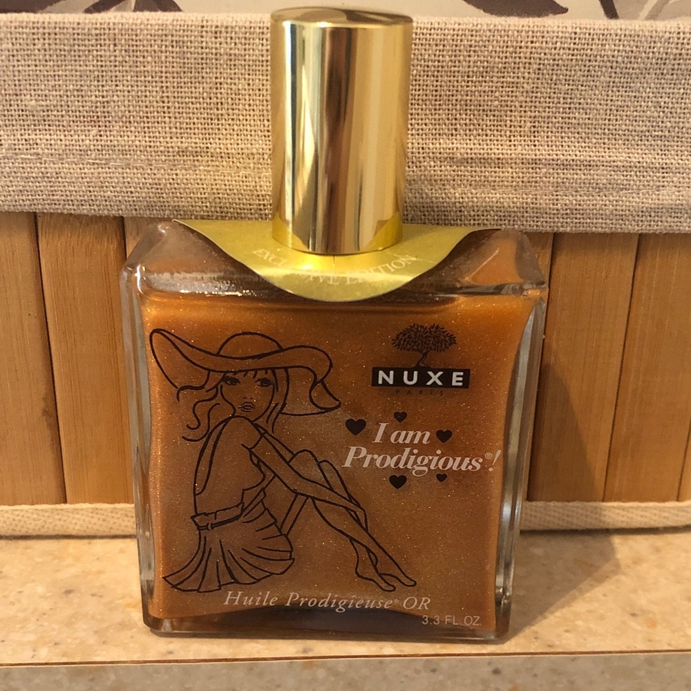 NWOB NUXE I Am Prodigious Golden Shimmer Body Oil GOLD 3.3 fl.oz.